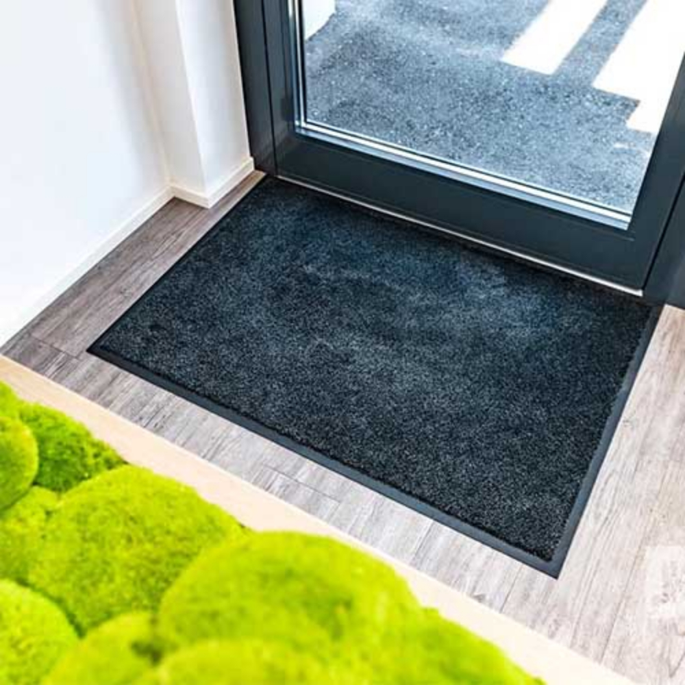 Covoras intrare Eco Absorb, gri inchis - Kleen Tex