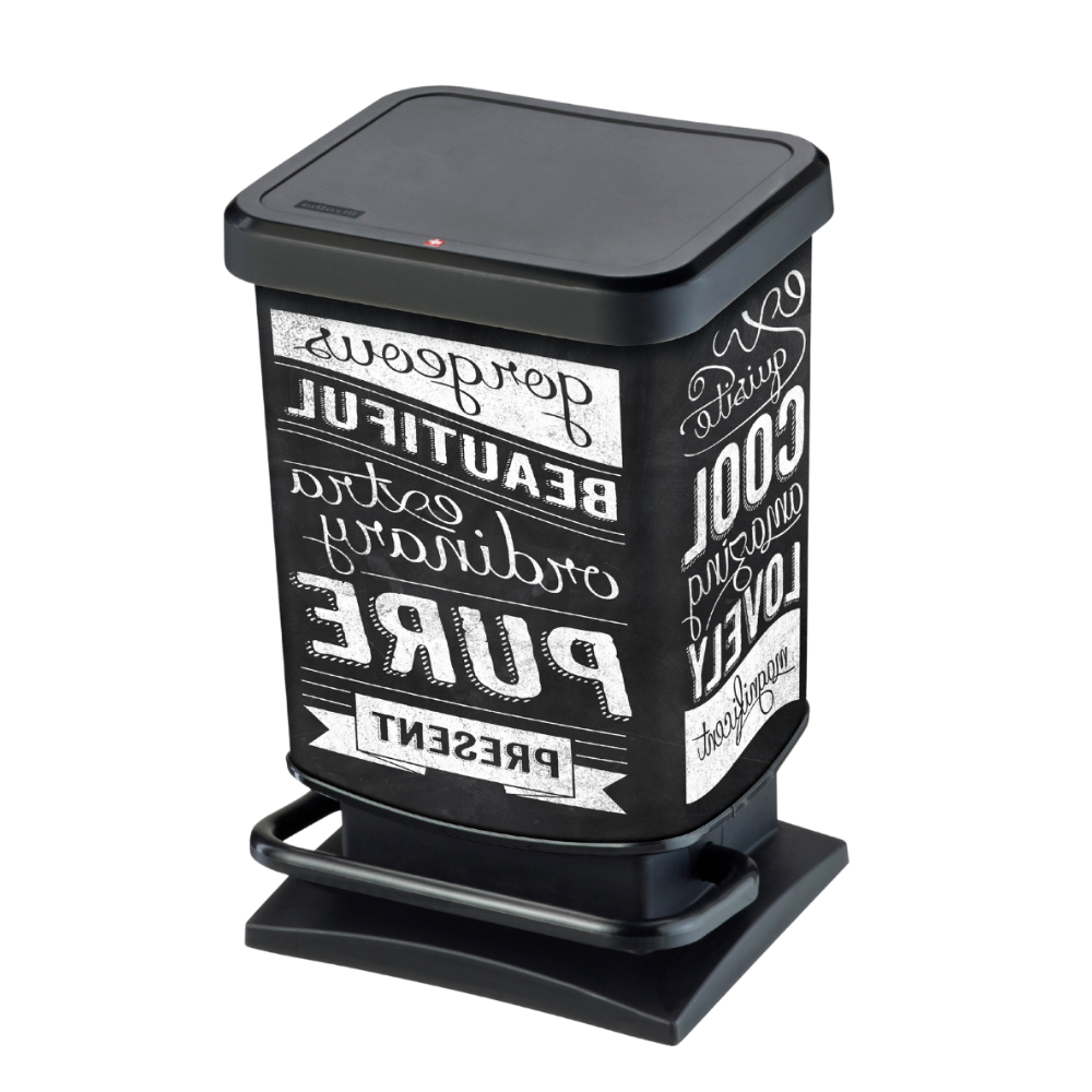 Coș de gunoi PASO - Rothopro 20l negru 