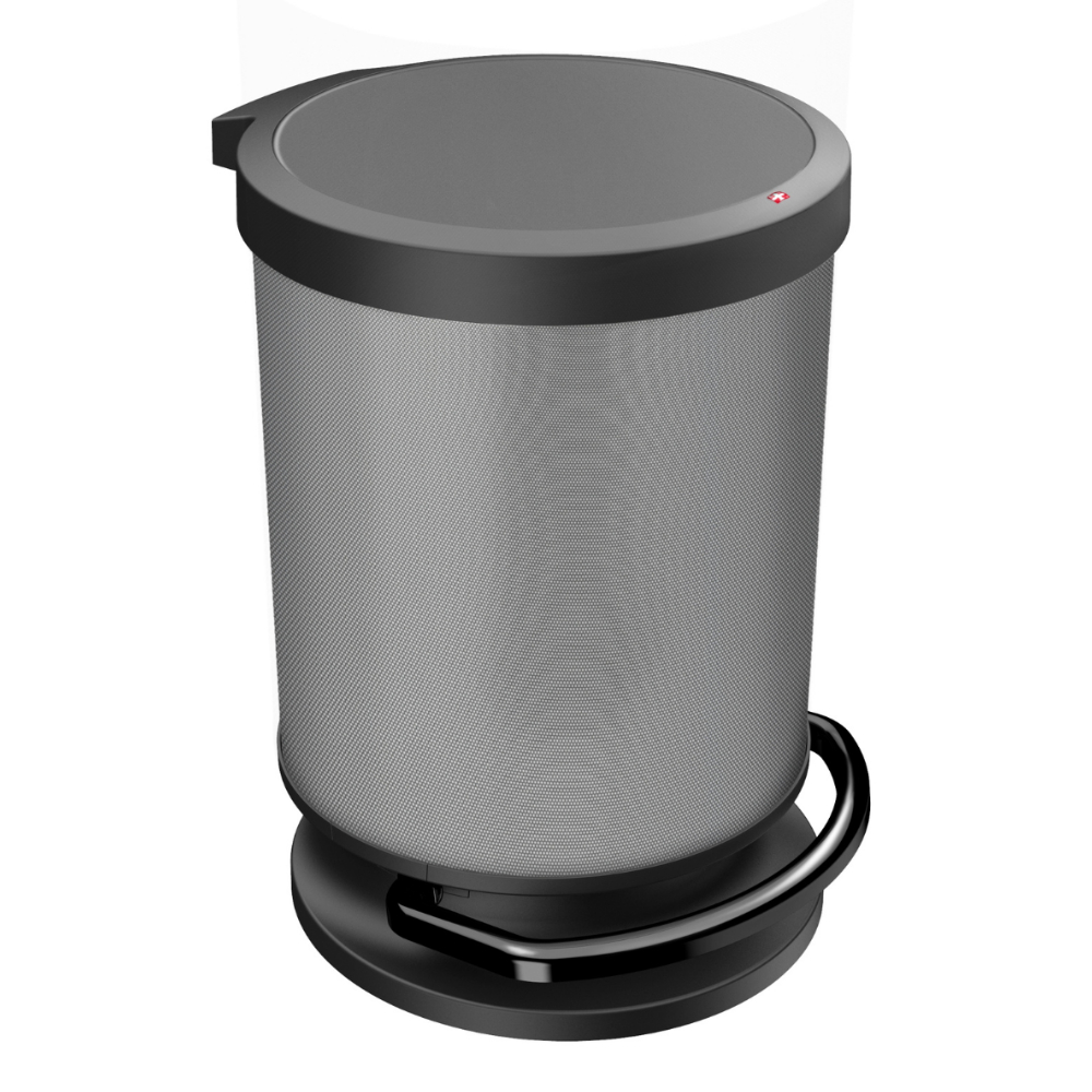 Coș de gunoi rotund PASO - Rothopro 20l gri inchis 
