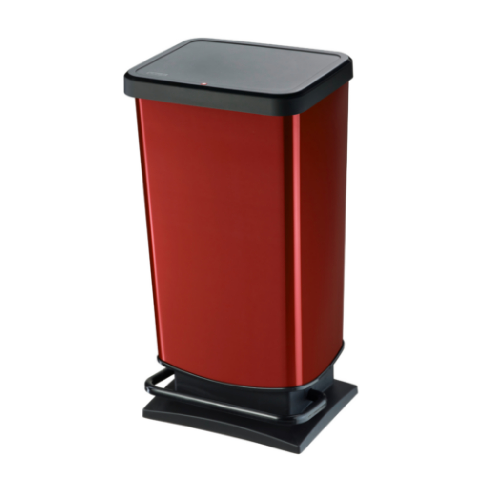 Coș de gunoi PASO - Rothopro 40L rosu caramiziu 
