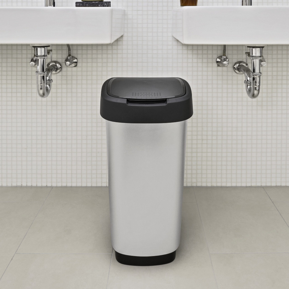 Coș de gunoi TWIST cu mecanism pivotant - Rothopro 25L