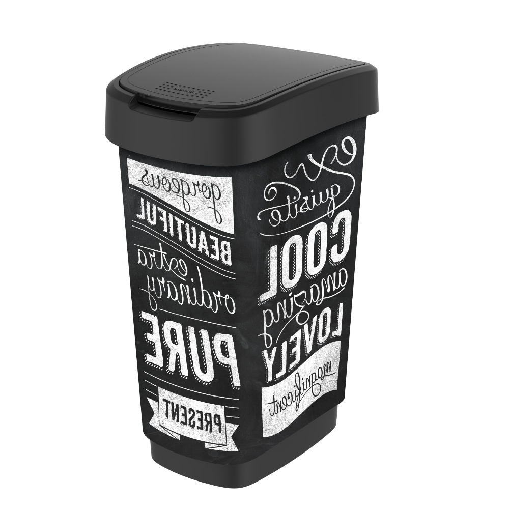 Coș de gunoi TWIST cu mecanism pivotant - Rothopro 25L