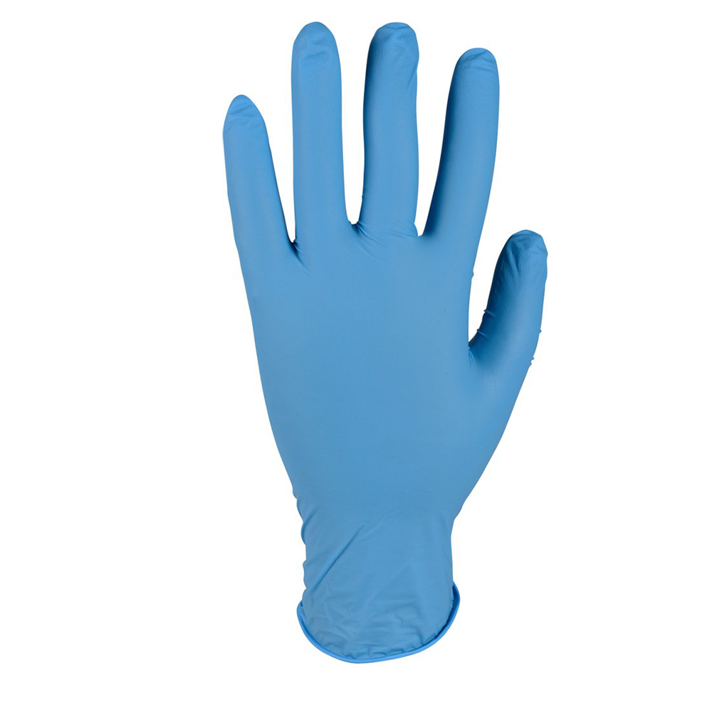 Manusi din nitril nepudrate  (100 buc/cutie), albastre - Abena m