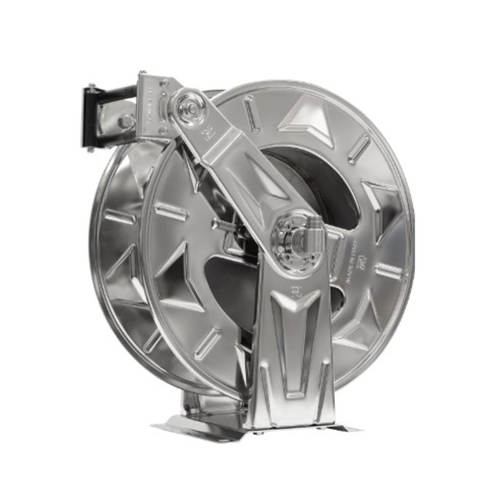 Tambur retractabil Ramex din inox  pentru apa