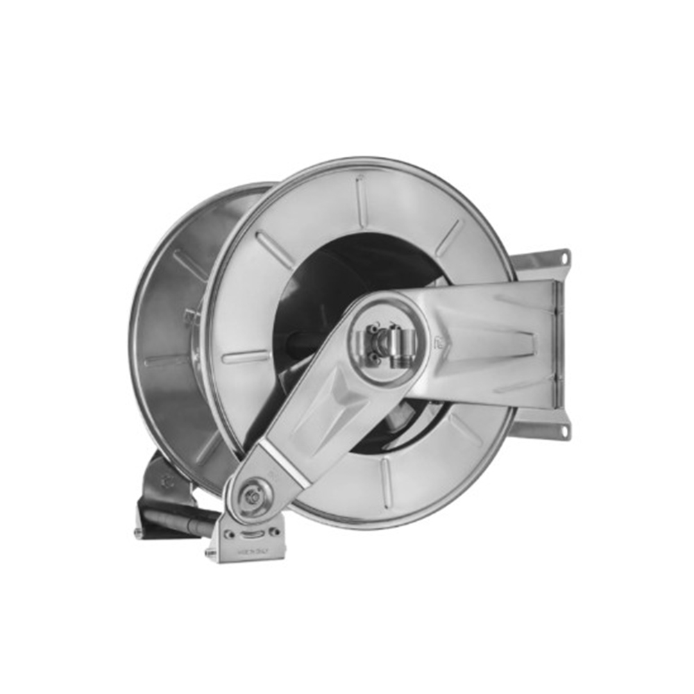 Tambur retractabil Ramex din inox pentru apa