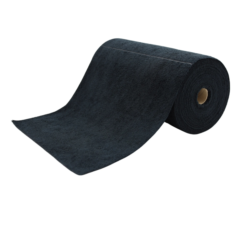 Laveta microfibra Tricot 30 x 30 cm, 50 buc/rola, De Witte negru 