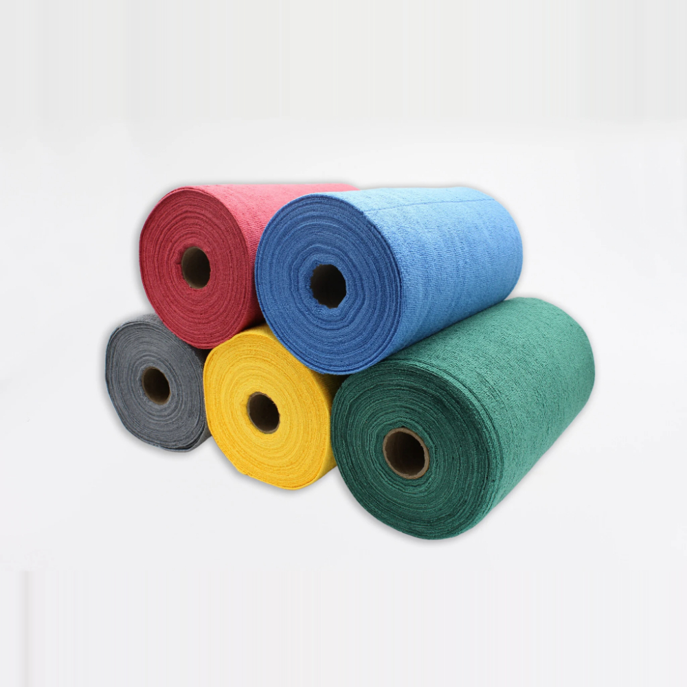 Laveta microfibra Tricot 30 x 30 cm, 75  buc/rola, De Witte