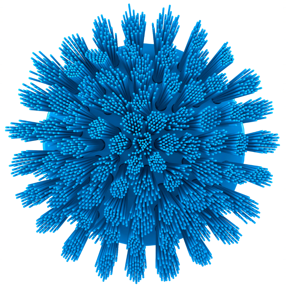 Perie circulara cu peri duri HyDrive, &Oslash;90 mm, Vikan