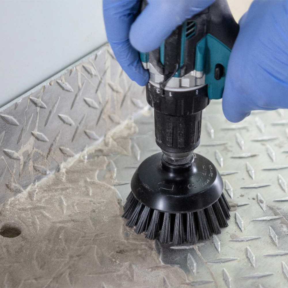 Perie circulara cu peri duri HyDrive, &Oslash;90 mm, Vikan