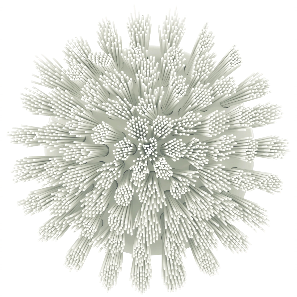 Perie circulara cu peri duri HyDrive, &Oslash;90 mm