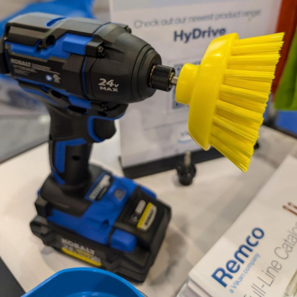 Perie circulara cu peri duri HyDrive, &Oslash;90 mm, Vikan