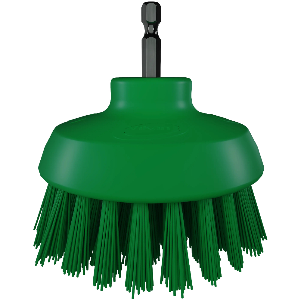 Perie circulara cu peri duri HyDrive, &Oslash;90 mm verde 