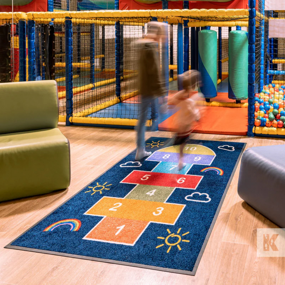 Covoras realizat din cauciuc,  Jet Print, Kleen-Tex